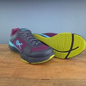 KURU Womens Quantum 2.0 Sneakers Electric Grape Blue Mesh Athletic Shoes 10.5 W